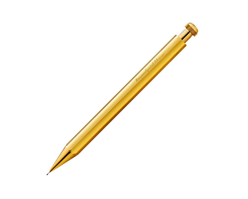 【名入れ無料】【ラッピング無料】カヴェコ ペンシル スペシャル ブラス 0.5MM